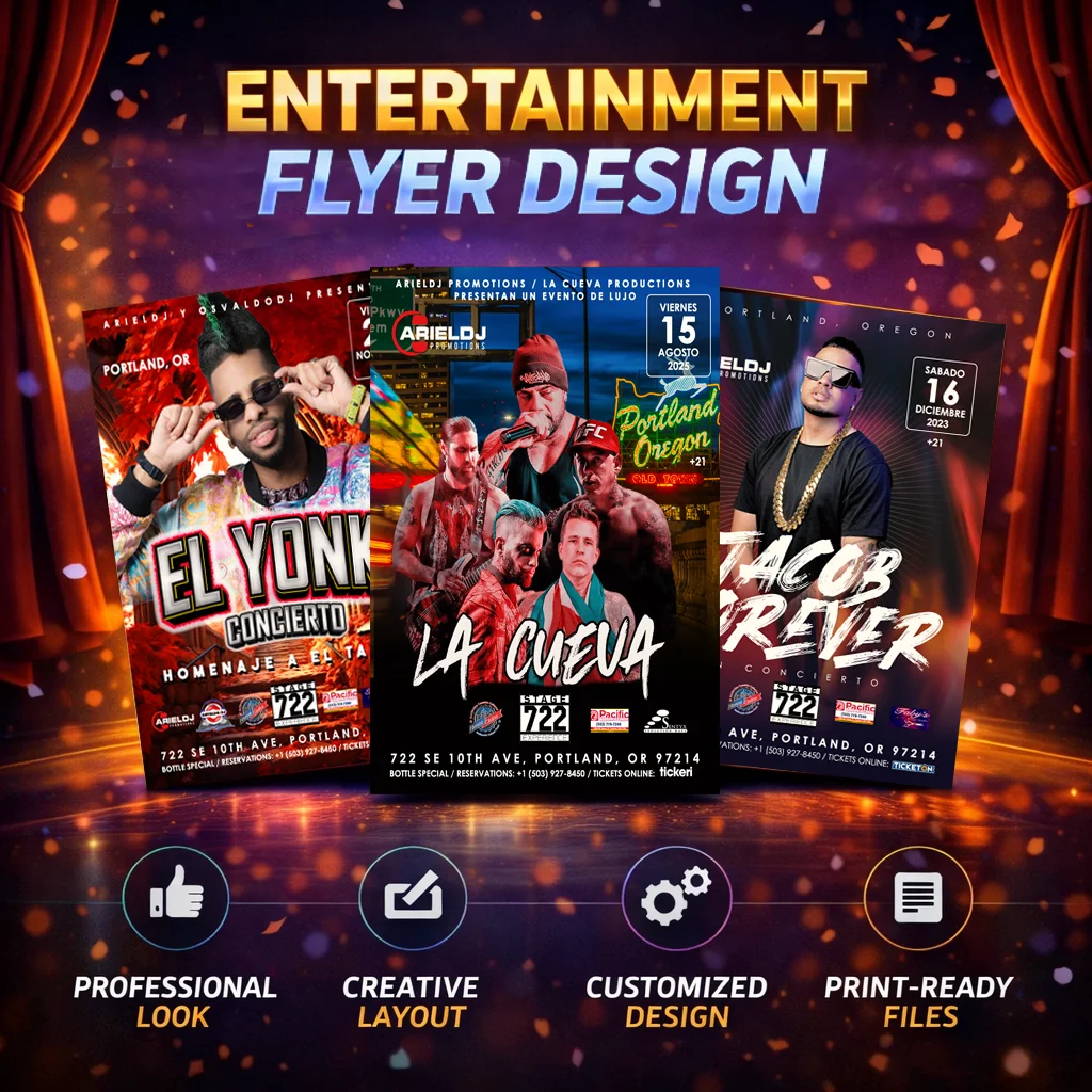 Entertainment Flyer Design