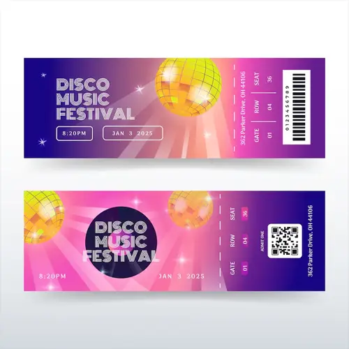 Event Tickets Design