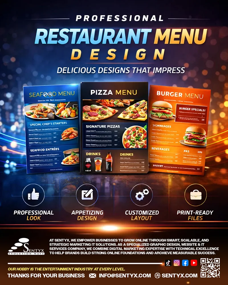 Restaurant Menu Design