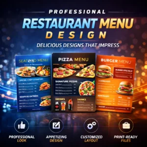 Restaurant Menu Design