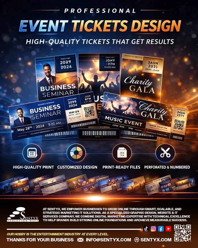 Event Tickets Design