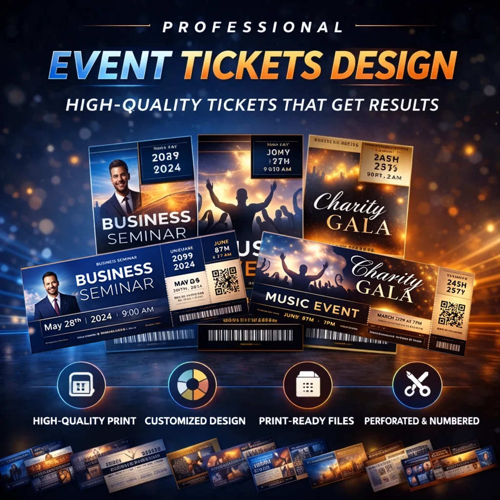 Event Tickets Design